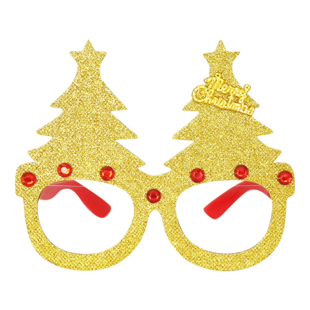 Christmas party glasses cute beautiful glasses photo props role playing animals riding bike cycling glasses 30S26 (12)