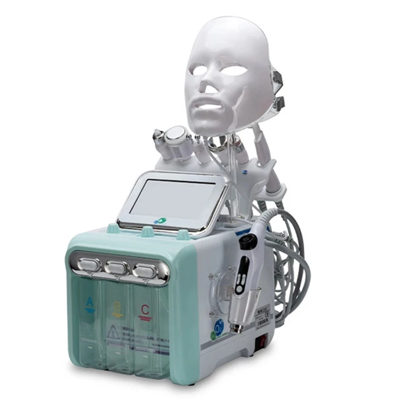 Pro 8 In 1 Hydra Dermabrasion Aqua Peel Clean Skin Care BIO Light RF 