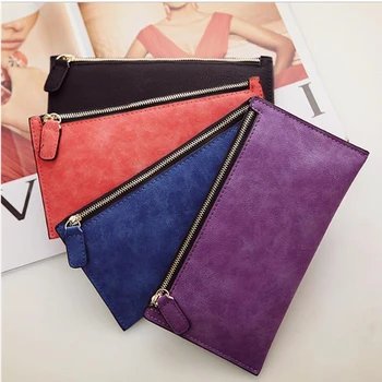 

Long Wallets Women Fashion Coin Purse Card Holder Wallets Multi-functional PU Leather Money Bag Female Clutch Wallet