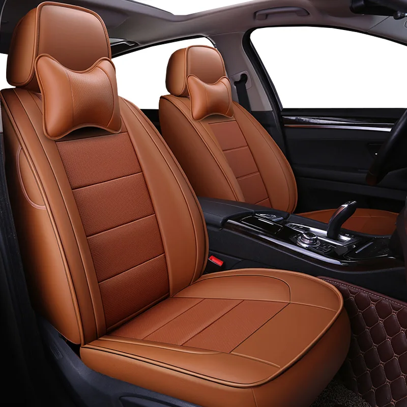 Кожаный чехол для kia sportage 3 volkswagen polo renault megane интерьерные чехлы сидений
