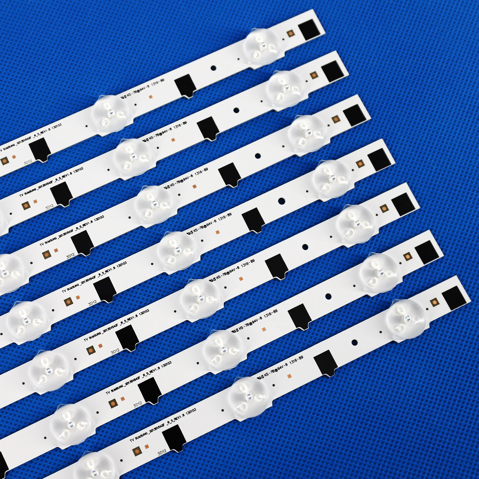 Tira de Led para Samsung 42 tv D2ge420scb-r3 D2ge-420sca-r3 Ue42f5000ak Hf420bga-b1 Ue42f5500 Ue42f5300 14 Pcs 2013svs42f - Imagem 6