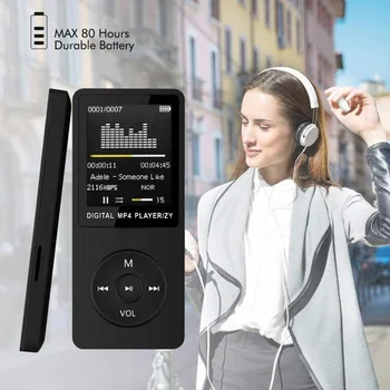 

2020 Fashion Portable MP3 Player LCD Screen FM Radio Video Games Movie with Original AMV