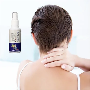 

80ml Pain Relief Spray Backache Neck Muscle Massage Essential Oil Sprain Knee Waist Back Shoulder Pain Gentian Acesodyne Spray