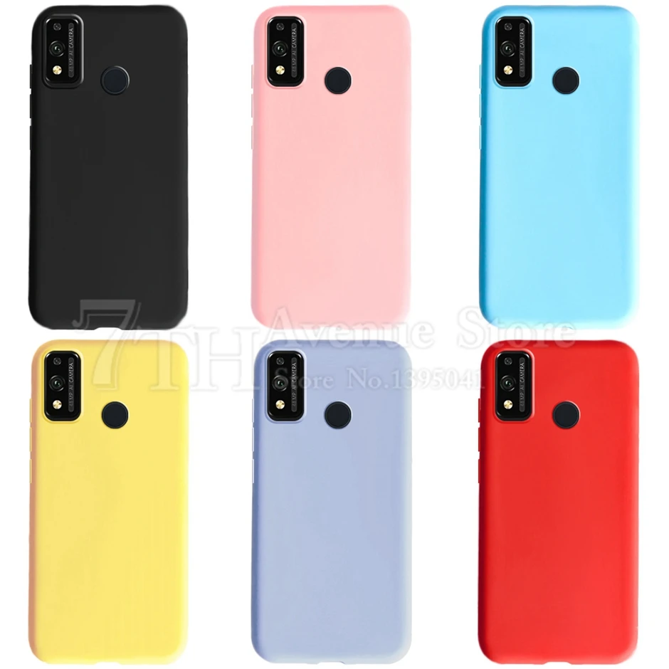 Custodia Color Caramella Per Huawei Honor 9X Lite Cover Funda Honor 9X Stk-Lx1 Custodia Morbida In Silicone Per Huawei Honor 9X 9 X Pro