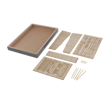 

1:35 Military Tank Wood Platform Trench Set Building Model Kits Layout