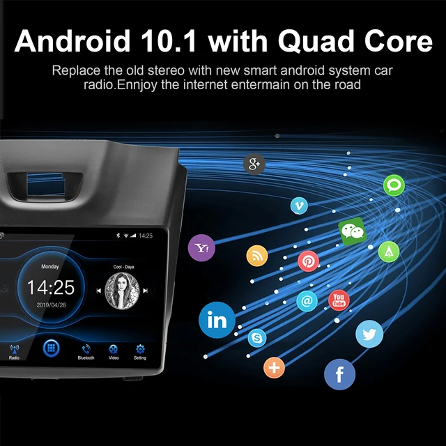 MAMSM Android 12 Car Radio For Isuzu DMAX D-Max 2012-2018 Video Multimedia  Bluetooth Player Navigation GPS 4G Carplay Autoradio - AliExpress