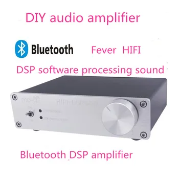 

KYYSLB DC16V 4.5A 36W*2 2.0 Channel Fever HiFi mini DSP Amplifier Bluetooth Amplifier The Desktop Digital Amplifier