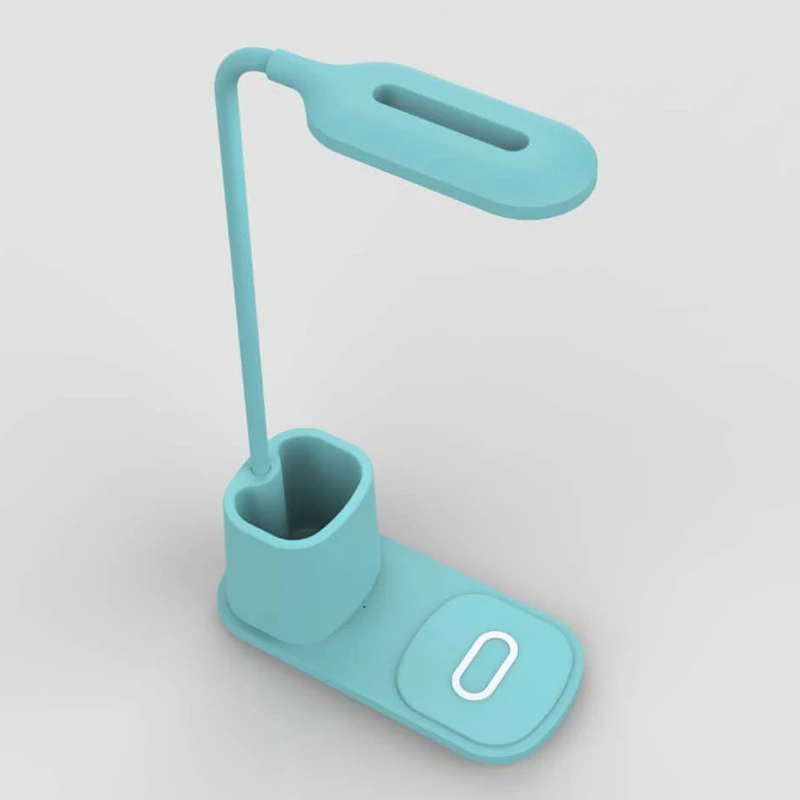Table Lamp Wireless Charging Touch Switch Multi-Function Eye-protect  for Children Kids Reading Study Bedroom Living Room