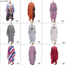 14 видов стилей, новинка, водонепроницаемая Парикмахерская Ткань, парикмахерский фартук, мантия для стрижки волос, детский и плащ для взрослого, профессиональный салонный инструмент для укладки