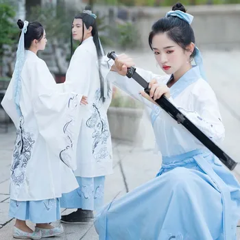 

Hanfu Men&Women Chinese Ancient Traditional Clothes Couples Carnival Cosplay Costume Fancy Dress For Men Women Plus Size 4XL