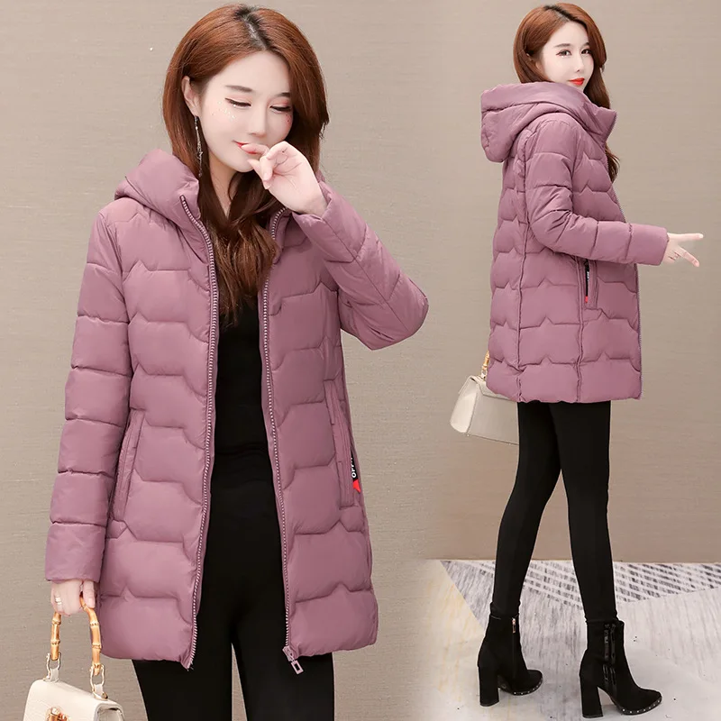 

Short Hooded Cotton-padded Clothes Women's Autumn And Winter 2019 New Style Korean-style Slim Fit Slimming Cotton-padded Jacket
