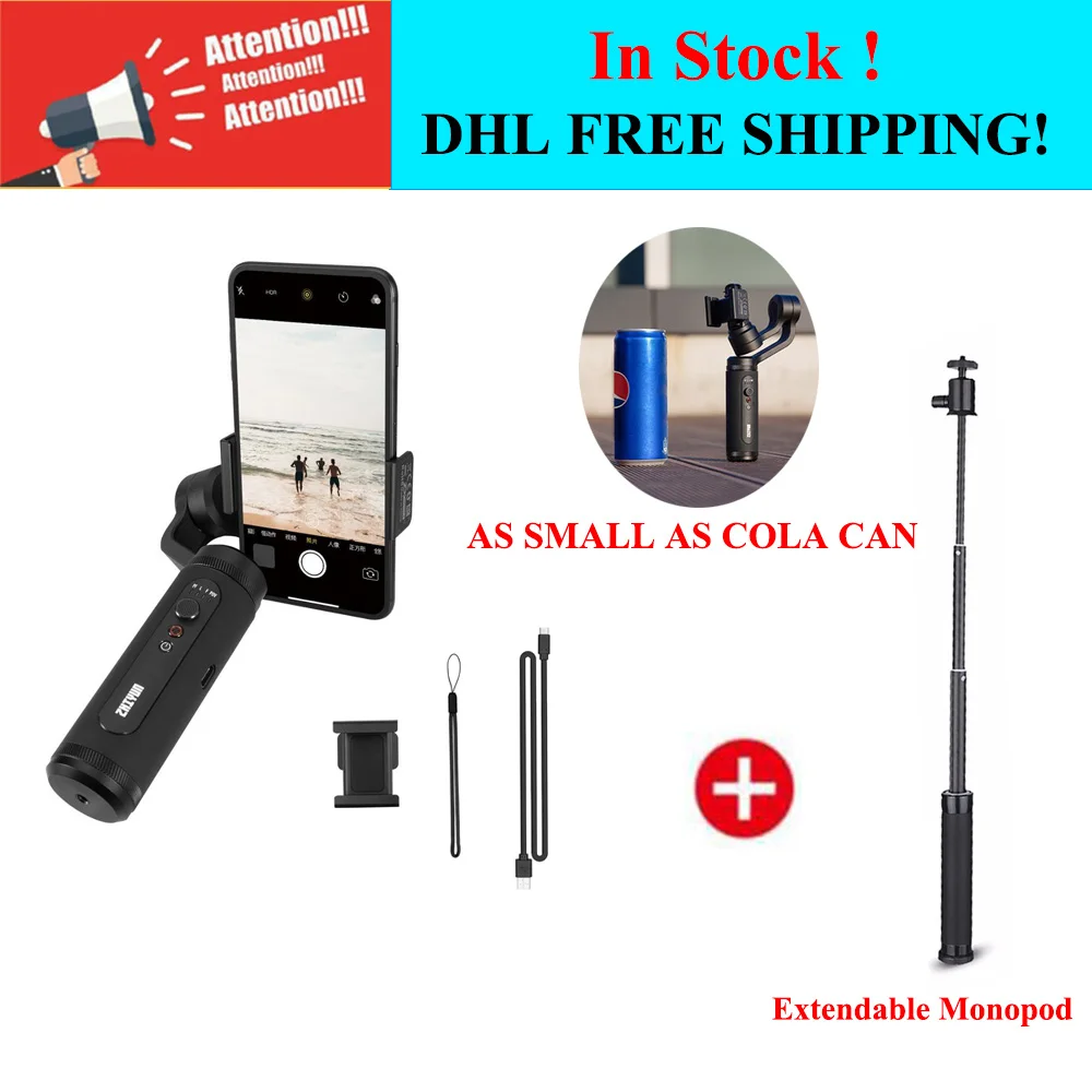  Zhiyun Smooth Q2 Smooth III 3 Axis Handheld Gimbal for iPhone Xs 8Plus 7 6 Plus for Samsung S8 S7 S