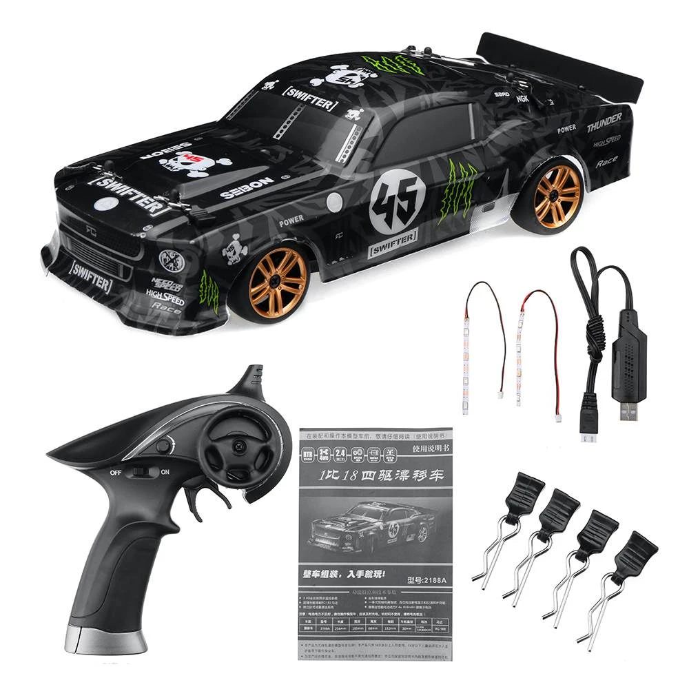 HBX 2188A 1/18 2.4G 4WD RC Mobil Drift 