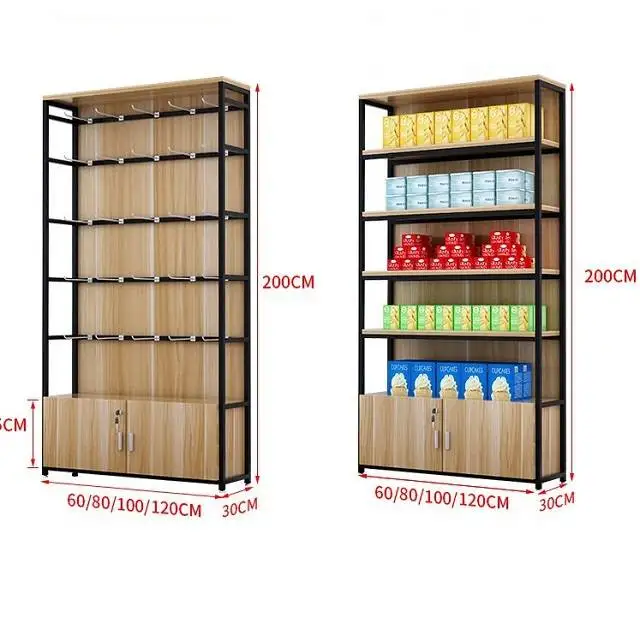 

Стеллаж для демонстрации модных лент с шкафом, стеллаж для прожектора