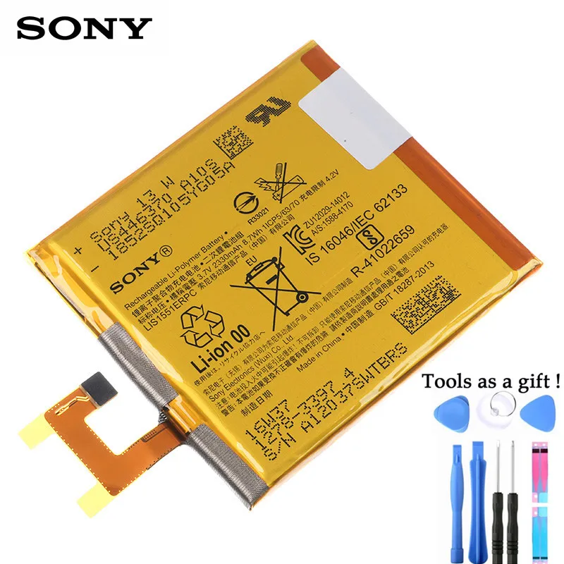 Sony batería de reputo Original para SONY Xperia Z, L36h, L36i, c6602