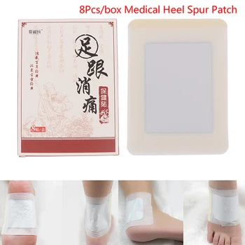 

12/8pcs/bag Heel Pain Plaster Pain Relief Patch Herbal Bone Spurs Achilles Tendonitis Patch Foot Care Treatment Patches