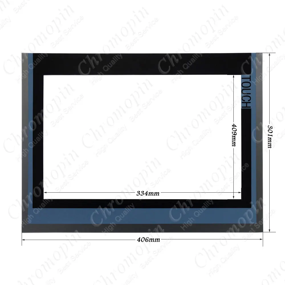 Front overlay Сенсорный экран для 6AV7240-3BC00-0KA0 6AV7 240-3BC00-0KA0 с защитной пленкой - Цвет: Front overlay