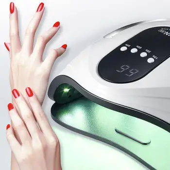 

Portable 120W Nail Lamp Nail Dryer Dual Hands 42pcs Lamp UV For Curing Lamp LED Tools Beads Manicure Polish Nail UV Gel Sal O0V1