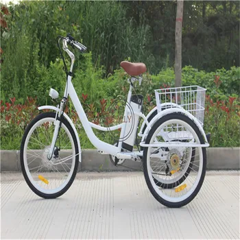

CE approved Electric Tricycle 3 Wheels Bicycle Food carry bike Hot sale