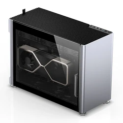 Boîtier i100 Pro en aluminium pour refroidissement à eau, châssis ITX 360 avec câble adaptateur de carte graphique 