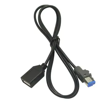 

USB Female to AUX-In 4Pin Connector Car Audio CD Player Adapter Cable for Subaru Forester XV Car Cable USB2.0 MP3 CD Tool