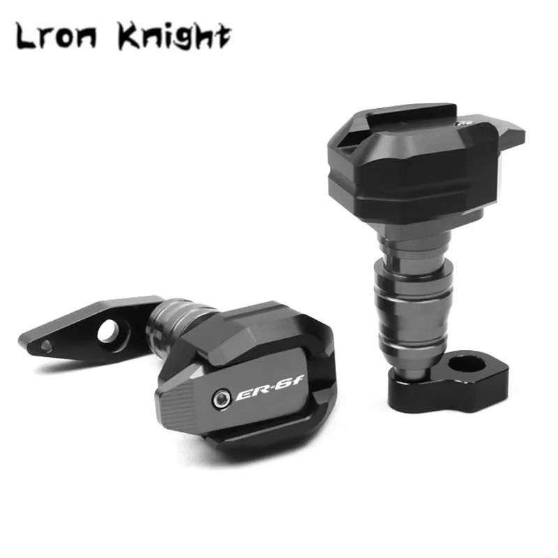 Для KAWASAKI ER-6N ER-6F ER6N ER6F ER 6N 6F Мотоцикл CNC защита от падения Рамка слайдер Накладка для защиты от падения для обтекателя протектор