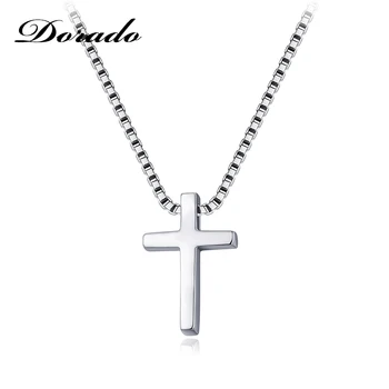 

Dorado 925 Sterling Silver Necklaces Cross pendant necklace Fine Jewelry Valentine's Gift for Women