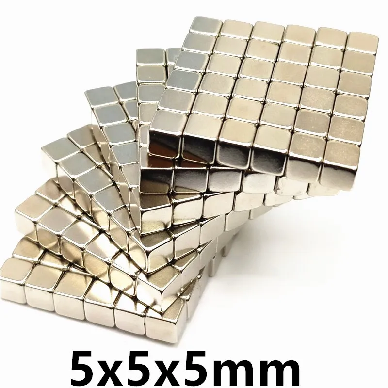 10 ~ 1000 шт./лот N35 прямоугольный магнит 5x5x5 4*4*4 3x3 10x10 3 мм 4 5 | Обустройство дома