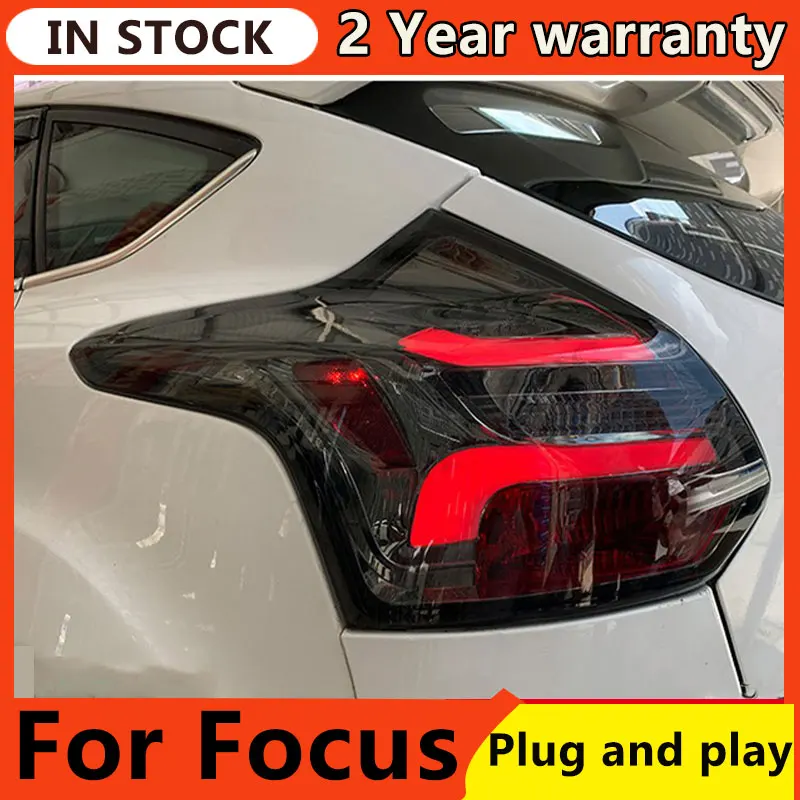 

Tail Lamp For Car Ford Focus 2012-2014 Focus 3 Tail Lights Led Fog Lights DRL Daytime Running Lights Tuning Car Accessories