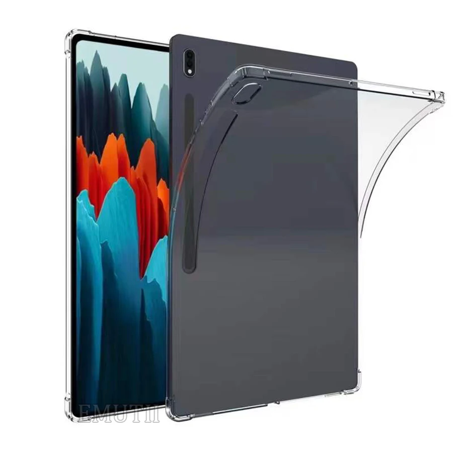 Чехол для Samsung Tab S8 Ultra Plus чехлы планшета защитный противоударный мягкий чехол из