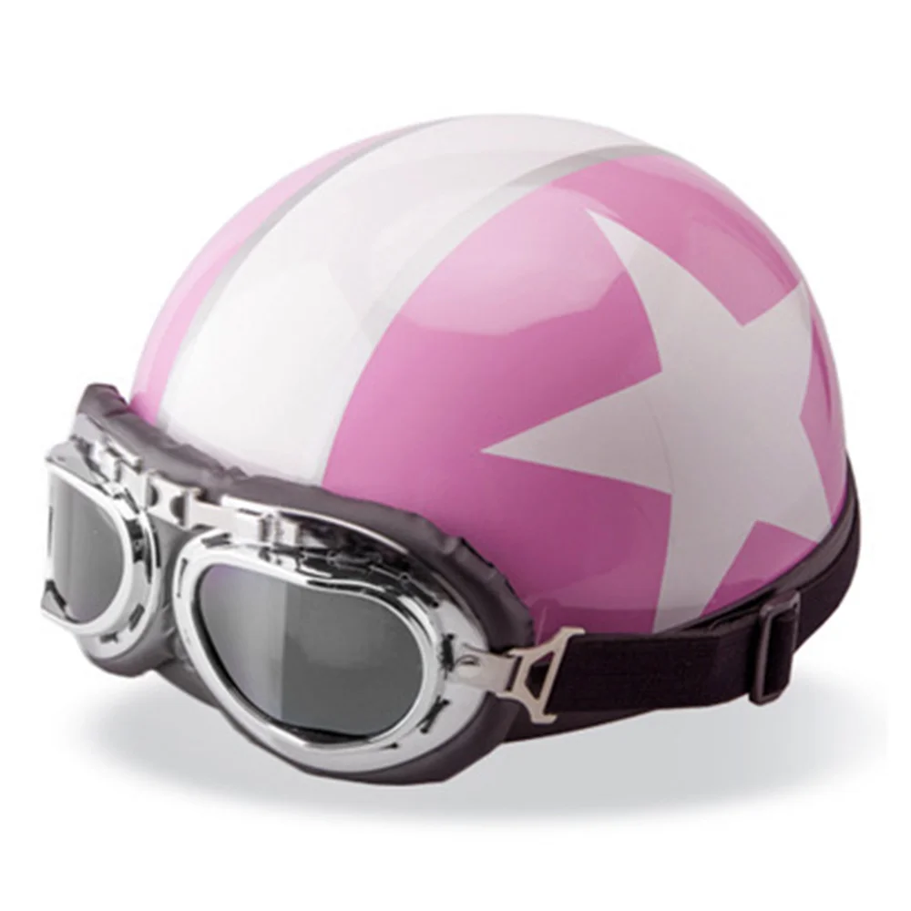 Pink White Star Защитная шляпа мотоциклетный шлем для верховой езды антивибрационные гоночные ветрозащитные шляпы на открытом воздухе Удобный спортивный шлем для верховой езды - Цвет: Pink White Star