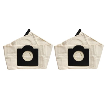 

2 Pcs Washable Filter Bags for Karcher WD3 Premiu Vacuum Cleaner Bag Proscenic Vacuum Part