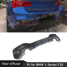 Для BMW 1 серии F20 M135i M Sport- диффузор, губа на задний бампер углеродное волокно/FRP плавники Акула Стиль задняя крышка Hugger
