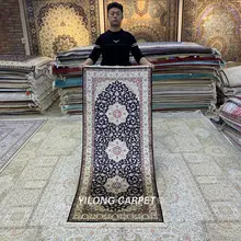 YILONG 2,5 х6 'Прихожая классический Восточный персидский ковер для кухни Corrider Blue(HF337B