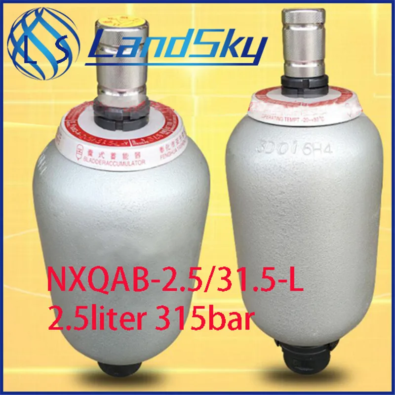 Hydraulic Accumulator Charging High Pressure Calculation NXQ 2.5/31.5 L