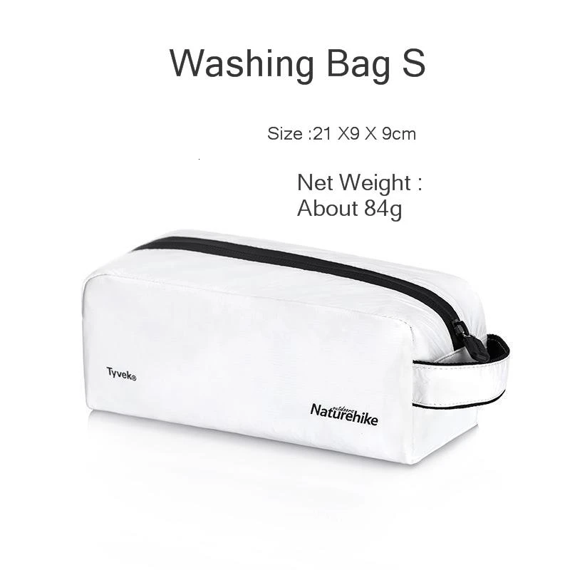 Naturehike отделение для сухого и мокрого плавания, сумка для хранения косметики, для бизнеса и путешествий, переносная сумка для хранения - Цвет: White