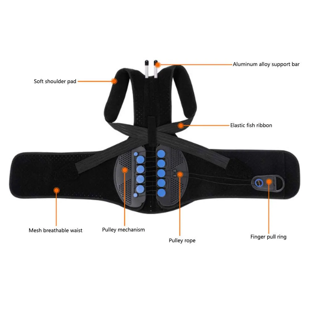 1 шт. корректирующий пояс для груди и спины невидимое ортопедическое