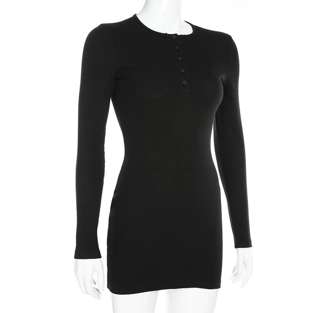 Robe noel hiver femme платье-свитер Зима одежда женское праздничное стильное сексуальное однотонное повседневное мини-платье с длинным рукавом#281111