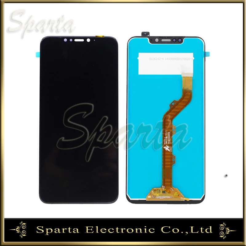Ceny Przetestowany wyświetlacz LCD dla Infinix Hot S3X X622 ekran wyświetlacz LCD z ekranem dotykowym czujnik ekranu kompletny montaż