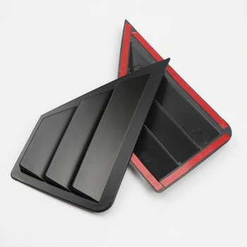 

Matte Black Louver Vent Cover Replacement Accessories Exterior Durable