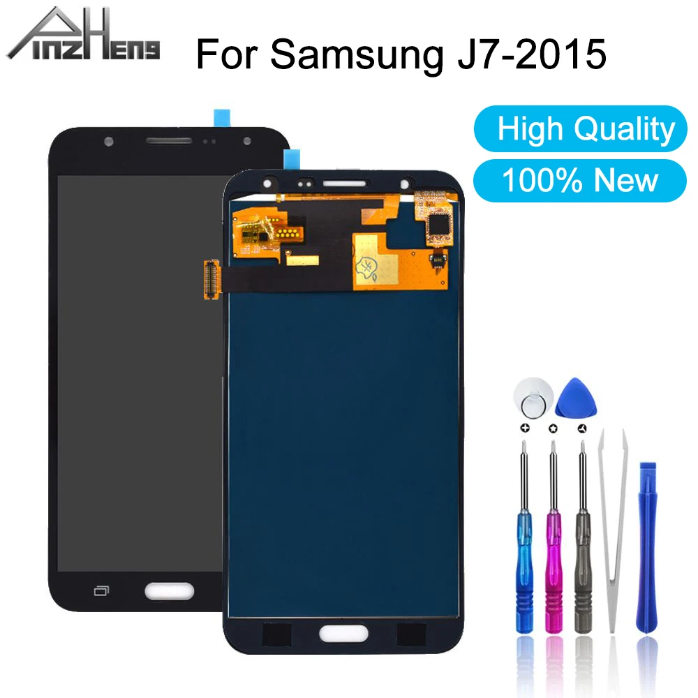 PINZHENG LCD телефон для Samsung Galaxy J7 2015 J700 J700F J700H J700M ЖК-дисплей сенсорный экран