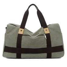 Новая Большая вместительная Мужская холщовая багажная сумка для отдыха и путешествий