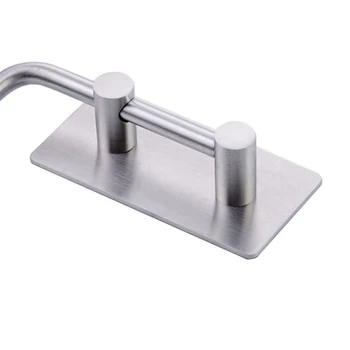 

Simple Punch-free Towel Rack 304 Stainless Steel Paper Towel Rack For Household Bathroom Home Improvement