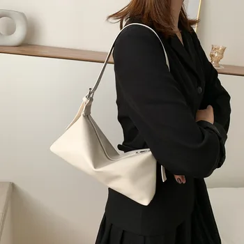 

2020 New Women's Handbag Fashion Simple One-shoulder Wild Lady's Hand Bag Lady's One-shoulder Diagonal Handbag