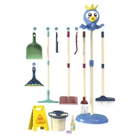 Children's Educational Simulation Play House Toy Boy and Girl Training Cleaning Tool Set Top Stuff Things for Cleaning for Kids 1