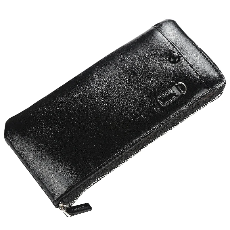 Baellerry Wallets with Cellphone Pocket Long Coin Purses for Men Women Clutch Business Male Wallet Vintage Large Thin Wallet ID Baellerry Wallets with Cellphone Pocket Long Coin Purses for Men Women Clutch Business Male Wallet Vintage Large Thin Wallet ID