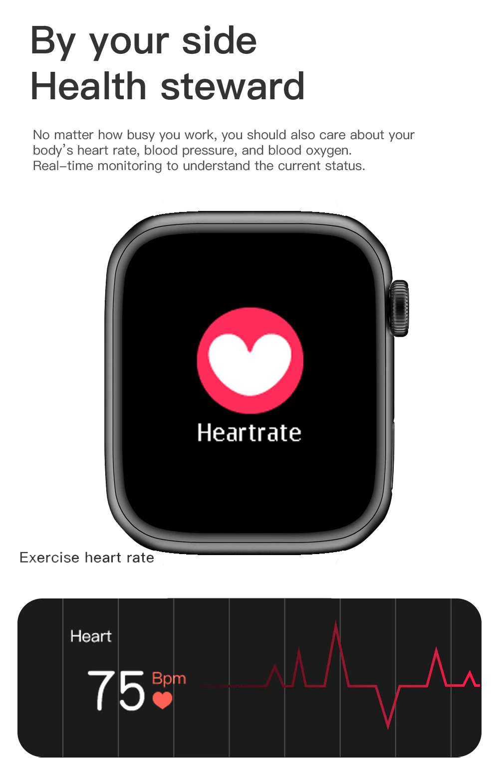 G500 Smartwatch series 6 Smart Watch ECG Heart Rate Men women Bluetooth