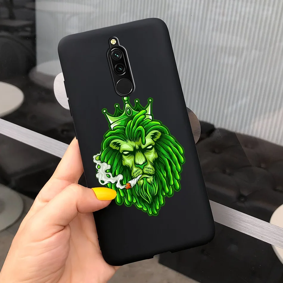 Fashion Dragon Panada Pattern Case For Xiaomi Redmi 8 Case Redmi8 Candy Color Soft Silicone Back Cover For Xiaomi Redmi 8A Pro 