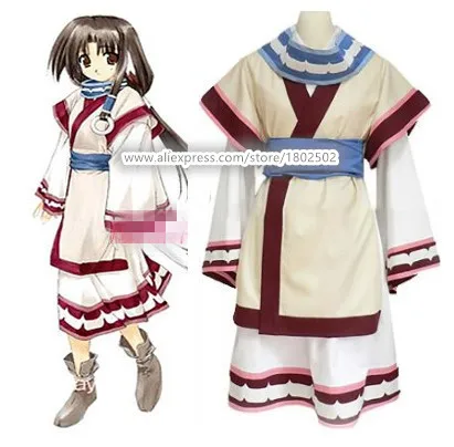 Аниме Utawarerumono Косплей Костюм на заказ униформа
