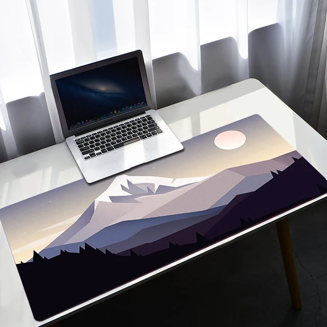 Deep Forest Firewatch Big Mouse Pad Gamer Gaming Mouse Mats Laptop Mat Deskmat Protector Pc Complete Xxl Mousepad Cute Desk Mat 88